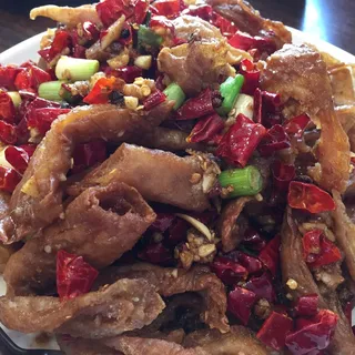 Deep-Fried Pork Intestine