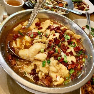 Sole, Tofu, and Chili