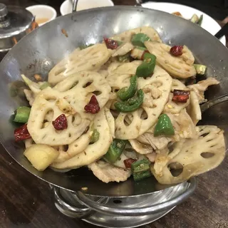 Iron Pot Lotus Root and Pork