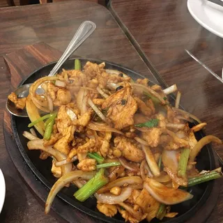 Iron Skillet Chicken and Onions