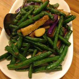 Eggplant String Beans