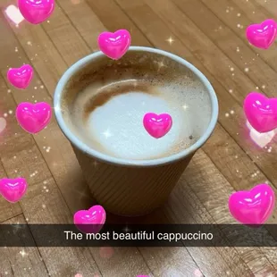 Cappuccino made right.