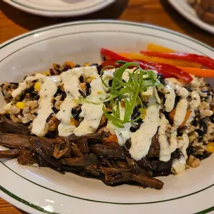 Salad, I don&apos;t remember which one but it was amazing