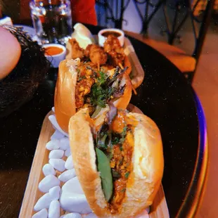 *chungking Spicy Chicken Sliders*