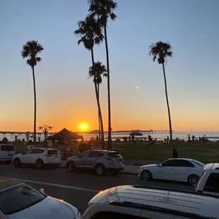 Sunset view froM patio