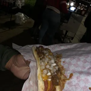 Chili dog