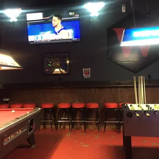 billiards and pool tables