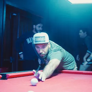 Come play pool with the boy&apos;s!
