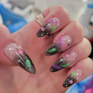 My girl Ly  always knocked in out of the park.  She hand painted all of this.  I love the fact that they are even open on Sunday.