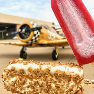 You are all go for landing our here at the Tinker Air Show this week.  Popsicles and Ice cream will be your salvation