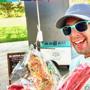 Are you needing ice cream for you and your peeps.  Give us a call and our pushcart will come rolling