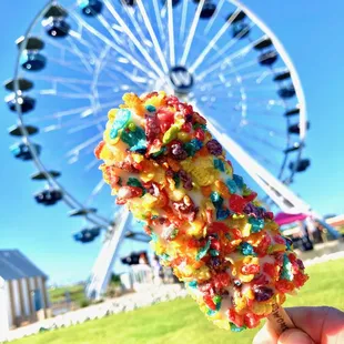 We could and so should you. go round and round with this Cereal Killer ice cream bar