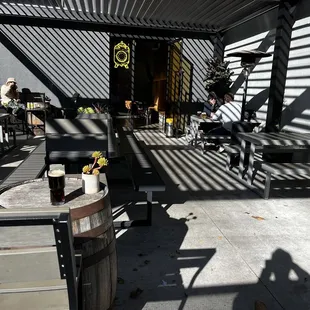 Patio during the day