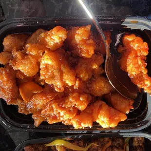 Orange chicken