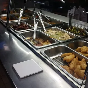 Inside the restaurant