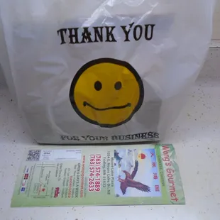 I finally made it home with my food.