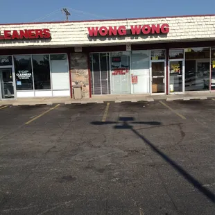 the front of the restaurant