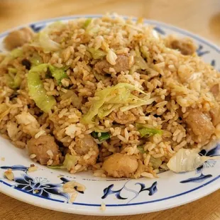 Salted Fish and Chicken Fried Rice