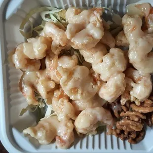 Honey Walnut Prawns