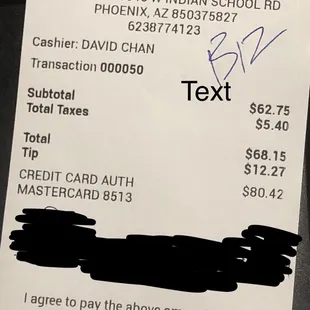 Pay attention to your bill they are adding their own tip I didn&apos;t agree to $12.27 18% gratitude charged twice.