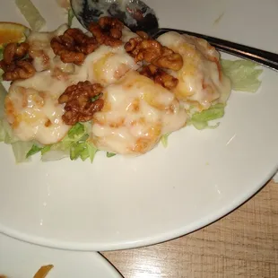 Walnut shrimp.. great