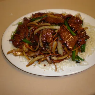 Mongolian Beef (Deep Fried)
