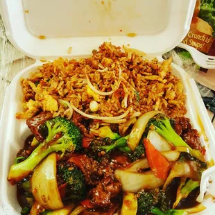 Beef and broccoli