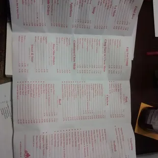 Menu pt 1