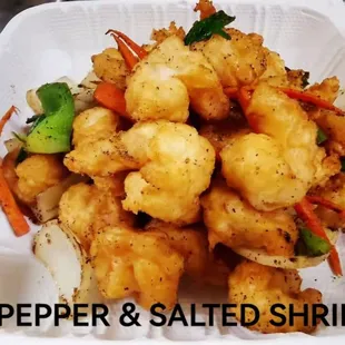 pepper and salted shrimp