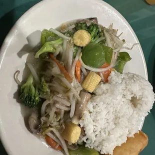 Vegetable chop suey.