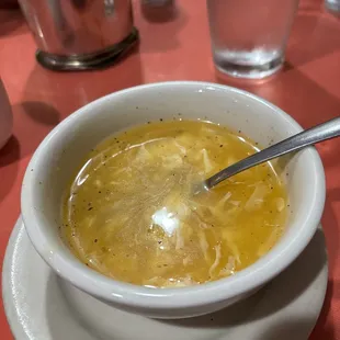Egg drop soup