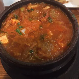 Tofu Kimchi Soup