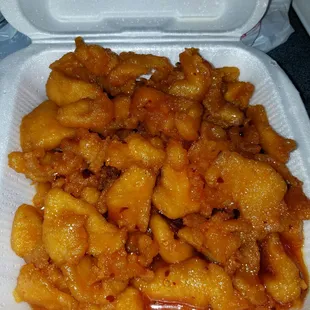 Orange chicken