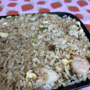 Fry rice combo