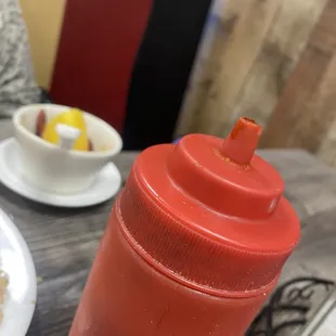 Dirty container