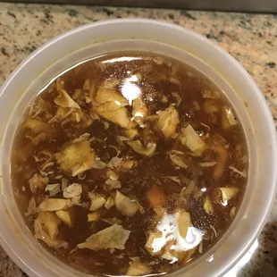 Hot &amp; sour soup