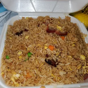 Pork fried rice