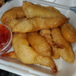Fried shrimp