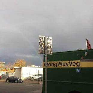 What's at the end of a rainbow? Wong Way Veg