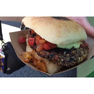 Really good veggie burger