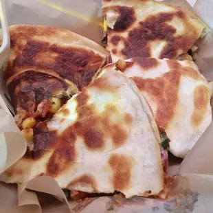 Jackfruit Quesadillas