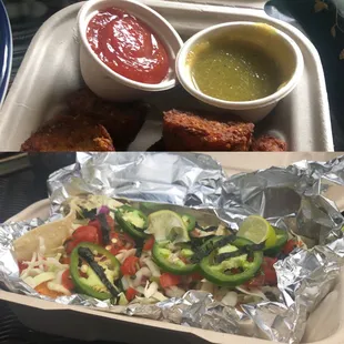 Baja Cauliflower Tacos