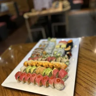 sushi and sashimi, sashimi, food, sushi