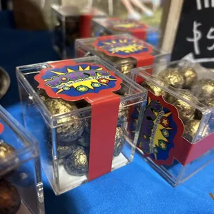 Christmas Prosecco Chocolates