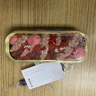 Our customer designed curated candy gift box