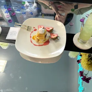 Our date night dessert, " Life Gives You Lemons, Plant  A Lemon Orchard"