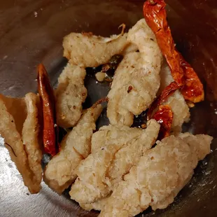 Salt and pepper fried squid