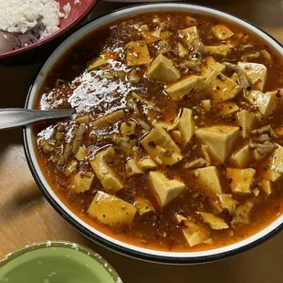 Mo Ma Po Tofu with Pork- $13.50 (11/14/2024)