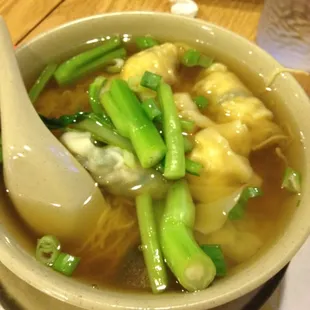 Shrimp Dumpling Soup