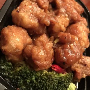 Large General Tso's chicken (to go)